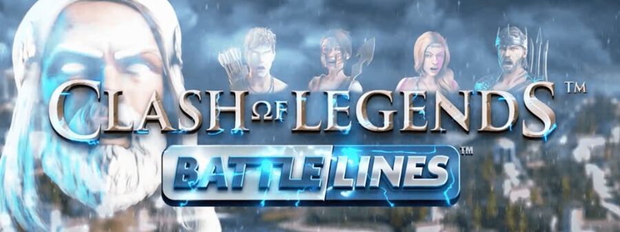 Tragaperras Clash of Legends - Battle lines