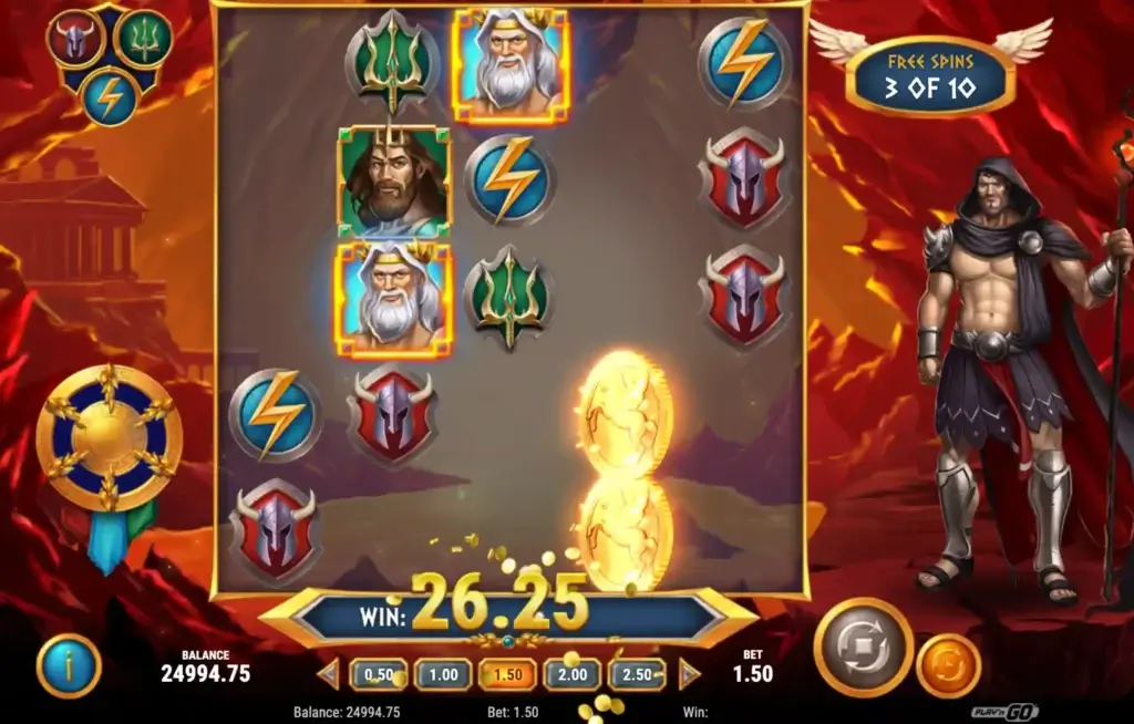 Demo gratis Rise of Olympus Origins