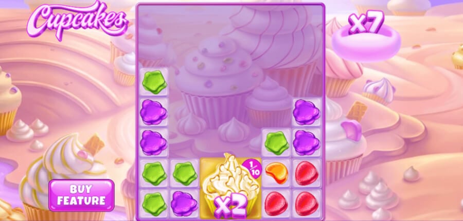 juego de bonificación slot Cupcakes