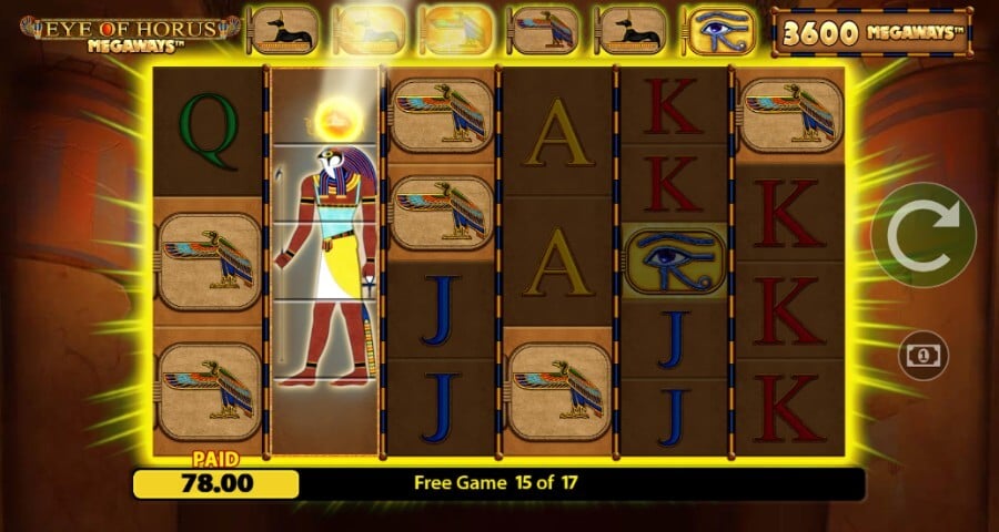 jugar a Eye of Horus Megaways Jackpot King demo gratis
