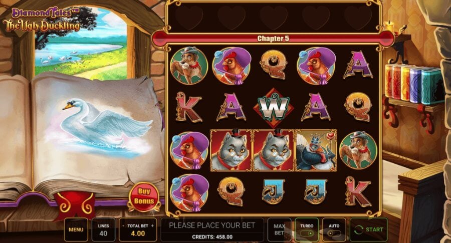 Diamond Tales: The Ugly Duckling minijuego
