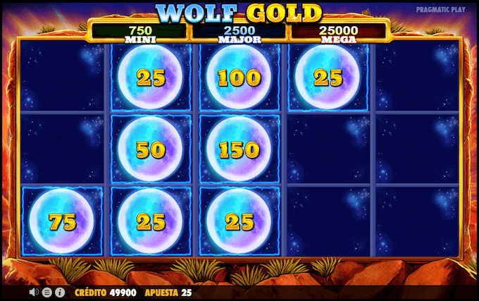 mega jackpot Wolf Gold