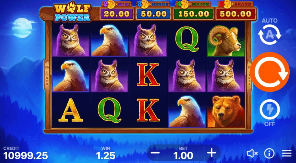 Slot online Wolf Power: Hold and Win